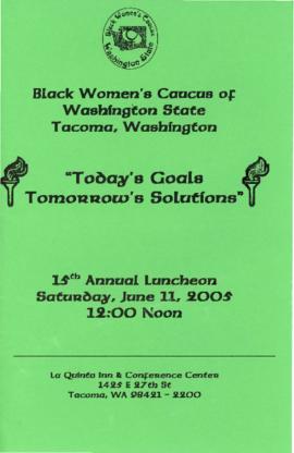 Annual Luncheon Pamphlet 06/11/2005
