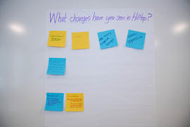 What changes have you seen in Hilltop?