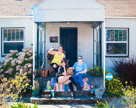 Porch Portrait Project: Katherine Tague, Cara Mcgree & Billie Jean Tague