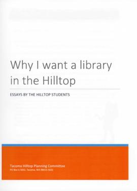 Hilltop Library Planning Committee Writing Contest