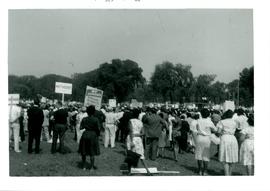 March on Washington, Crowds with Picket Signs
