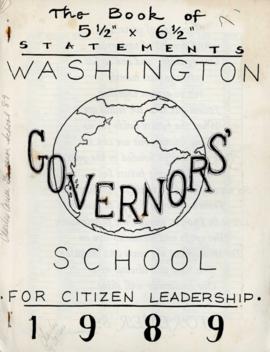 Washington Governors' School Book of Statements
