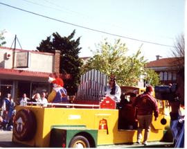 Clown Car In Parade