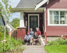 Porch Portrait Project: The Stump Family