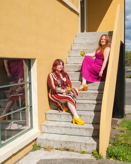 Porch Portrait Project: Hava Tursky and Megan Donaldson