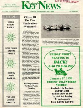 Key Peninsula News, December 1998