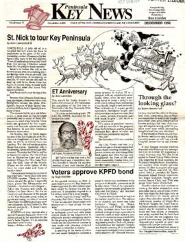 Key Peninsula News, December 1992
