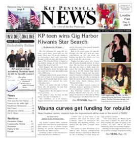 Key Peninsula News, May 2009
