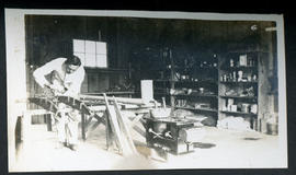Manufacturing a Willits Canoe c1921
