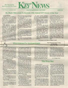 Key Peninsula News, March 1999