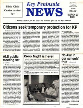 Key Peninsula News, March 27, 1989