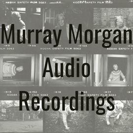 "My Word" Murray Morgan listening to radio news and typing (1 of 3)