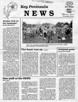 Key Peninsula News, May 1992