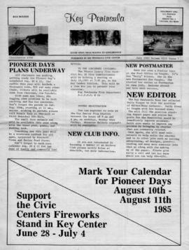 Key Peninsula News, July 1985