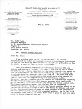 EPA Correspondence 1990