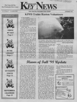 Key Peninsula News, September 1998