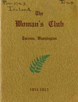 The Woman's Club Yearbook, 1911-1912 "Ireland"