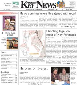 Key Peninsula News, July 2006
