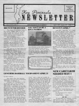 Key Peninsula News, April 1984