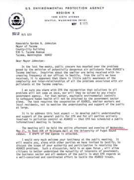 EPA Correspondence 1975