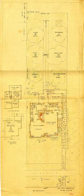 818 S Sprague Floor Plan with Landscaping