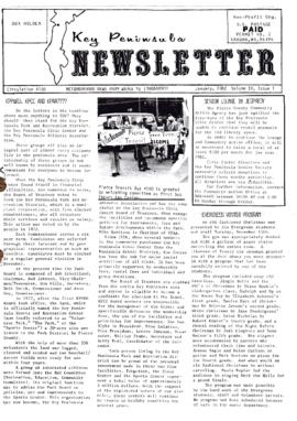 Key Peninsula News, January 1982