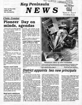 Key Peninsula News, July 1992
