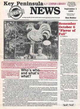 Key Peninsula News, September 1, 1990
