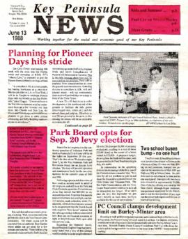 Key Peninsula News, June 13, 1988