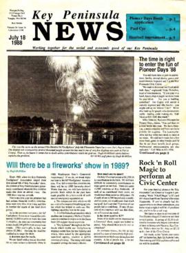 Key Peninsula News, July 18, 1988