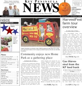 Key Peninsula News, October 2008