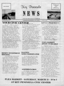 Key Peninsula News, March 1985