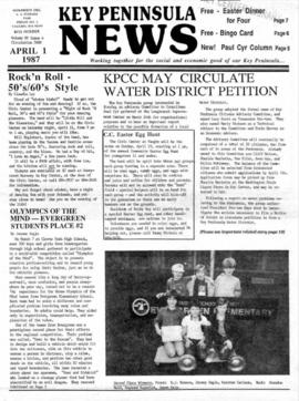 Key Peninsula News, April 1, 1987