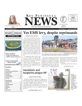 Key Peninsula News, September 2010