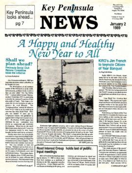 Key Peninsula News, January 2, 1989