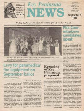 Key Peninsula News, September 5, 1989