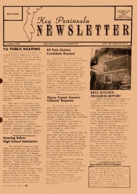 Key Peninsula News, June 1982