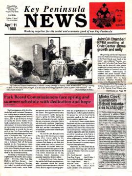 Key Peninsula News, April 11, 1988
