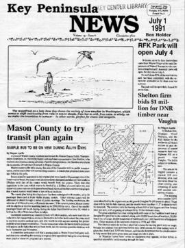 Key Peninsula News, July 1, 1991