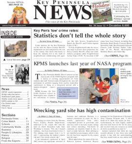 Key Peninsula News, December 2006