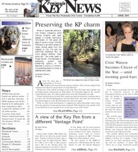 Key Peninsula News, April 2005