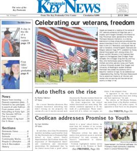 Key Peninsula News, July 2004