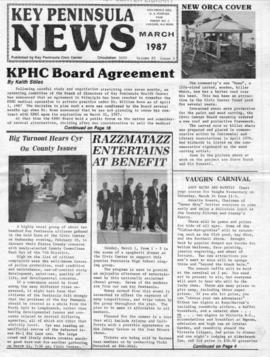 Key Peninsula News, March 1987