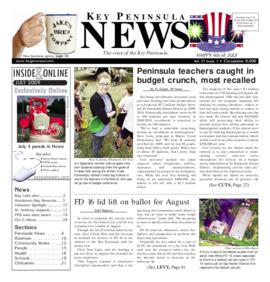 Key Peninsula News, July 2009