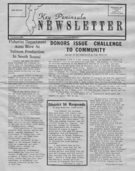 Key Peninsula News, November 1982