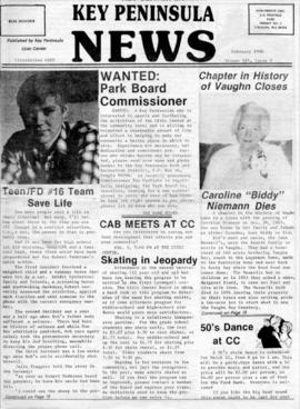 Key Peninsula News, February 1986