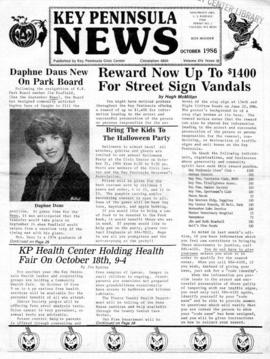 Key Peninsula News, October 1986