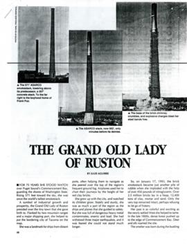 Grand Old Lady of Ruston Article 1993