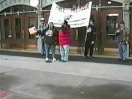 Tacoma Leonard Peltier March, 1999 (VHS)