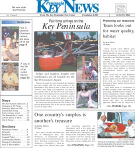 Key Peninsula News, August 2004